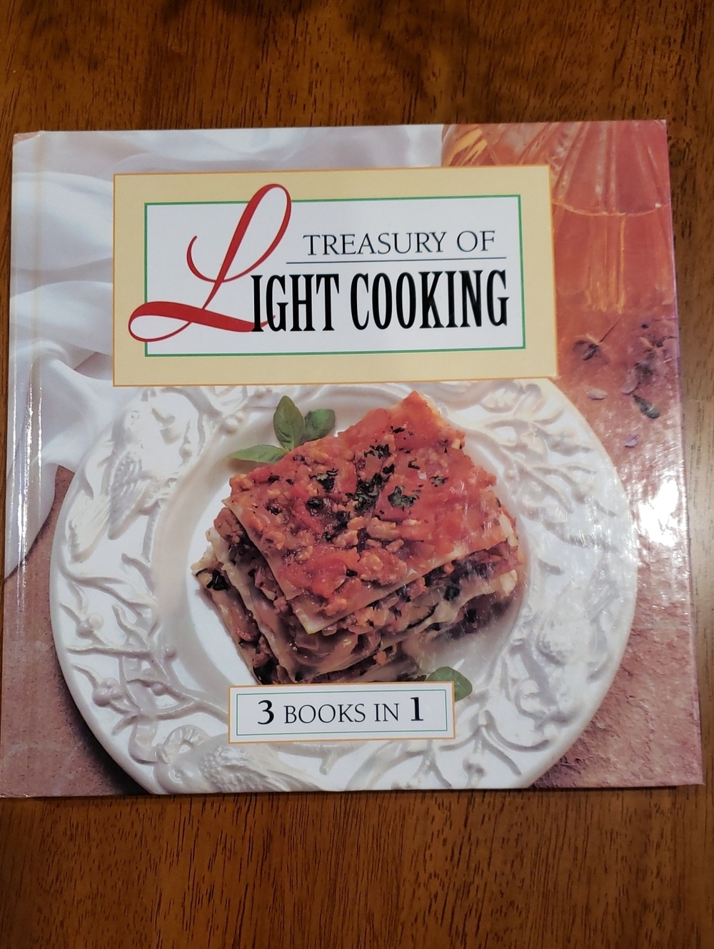 3/$20 Treasury of Light Cooking 3 Books in 1 Vintage Cookbook